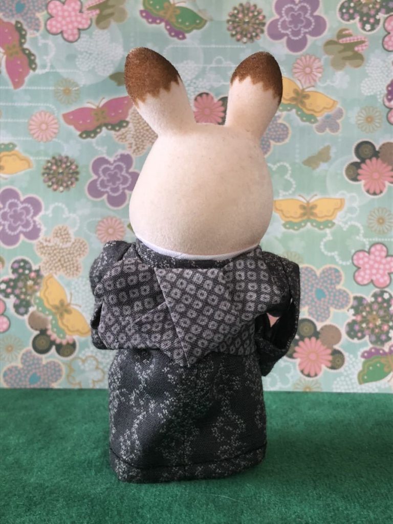 KIMONO FAIT MAIN POUR PÈRE NOIR Fait main au Japon