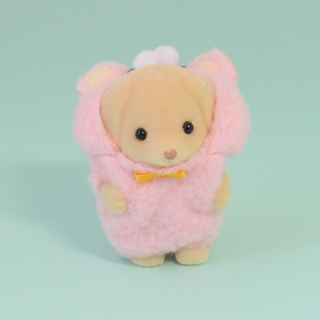 35th Anniversary Labrador Dog Baby In Pink Cat Costume 2020 14522 Sylvanian Families Calico Critters