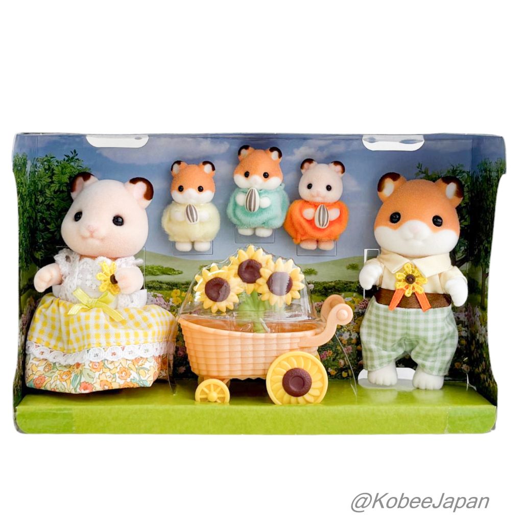 Hamster Family 2025 FS-61 Sylvanian Families Calico Critters