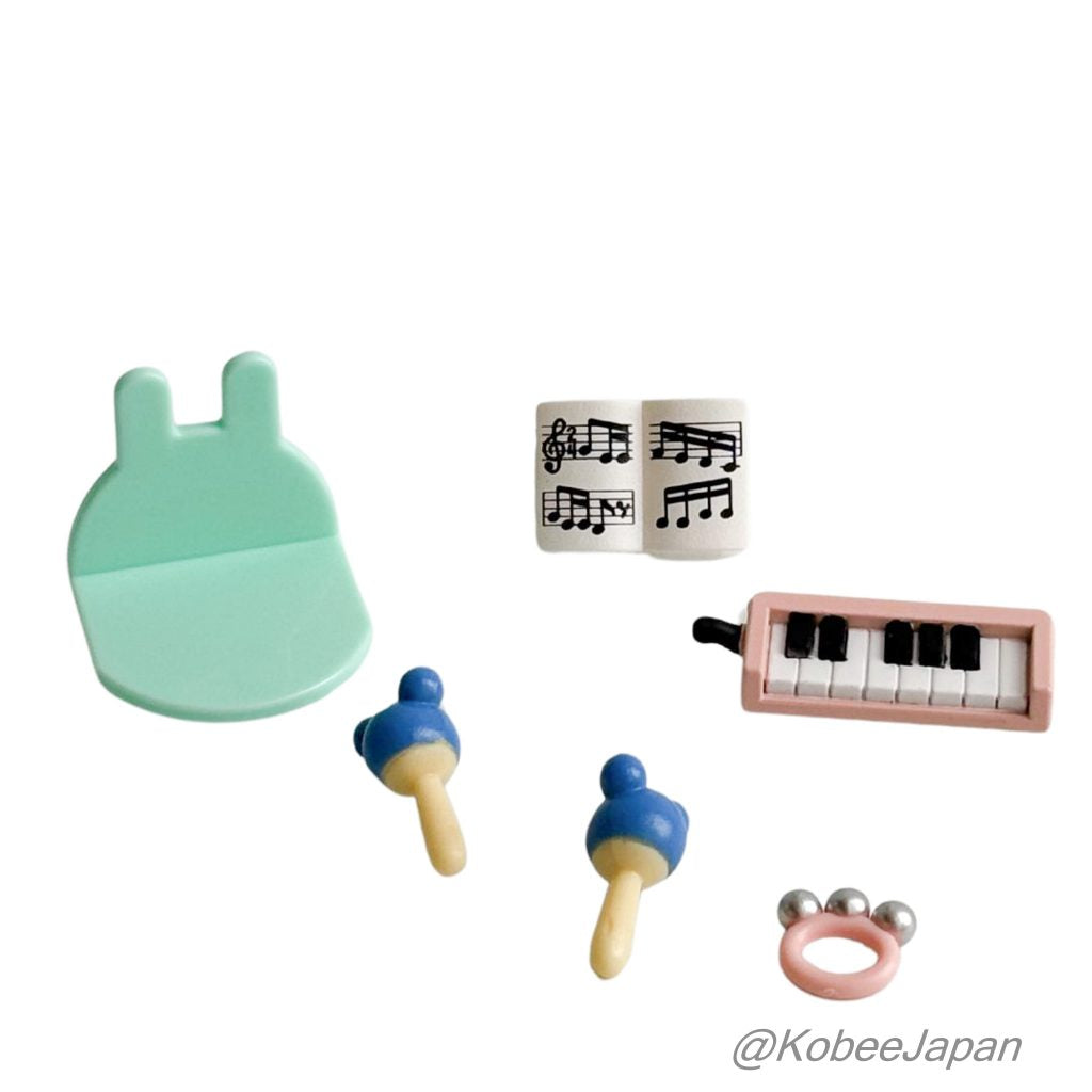 Capsule toy Nursery School Accessory Complete Set 4 pcs 2025 Sylvanian Families Calico Critters