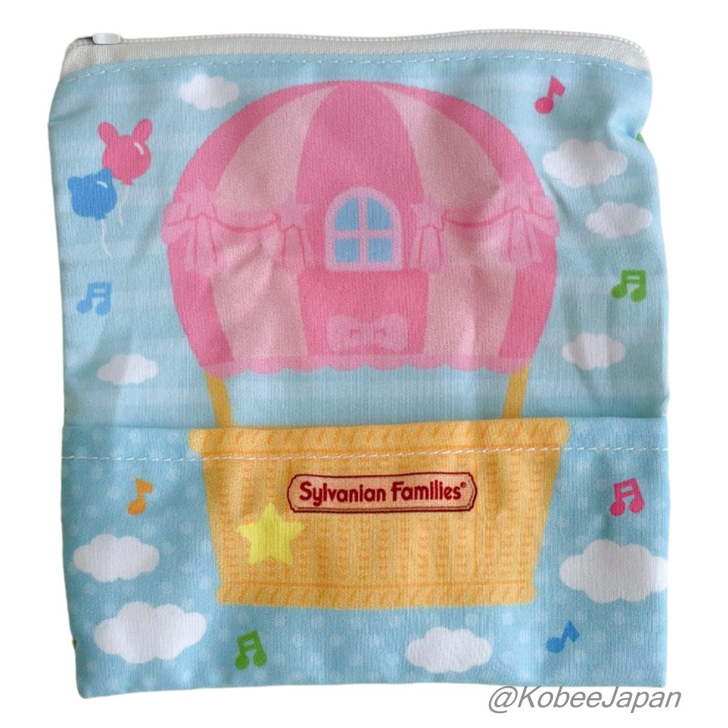 Bolso tote y pouch de salida 5 Globo aerostático 2023 Sylvanian Families Calico Critters