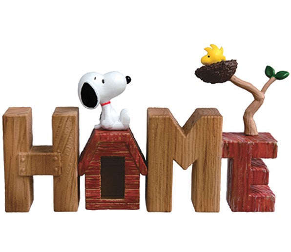 Peanut Snoopy مجموعة كلمات 1 المنزل Re-ment