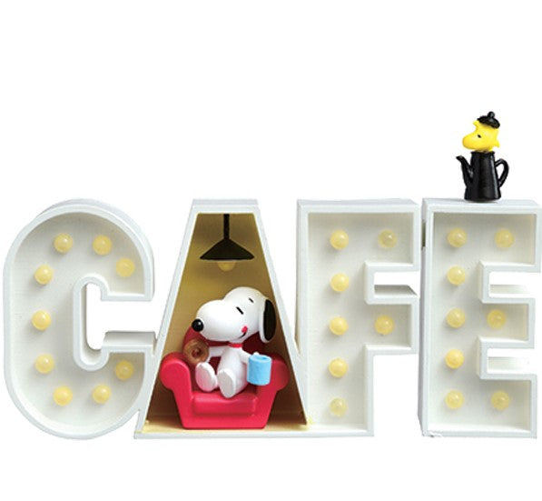 Peanut Snoopy مجموعة كلمات 2 مقهى؟ Re-ment