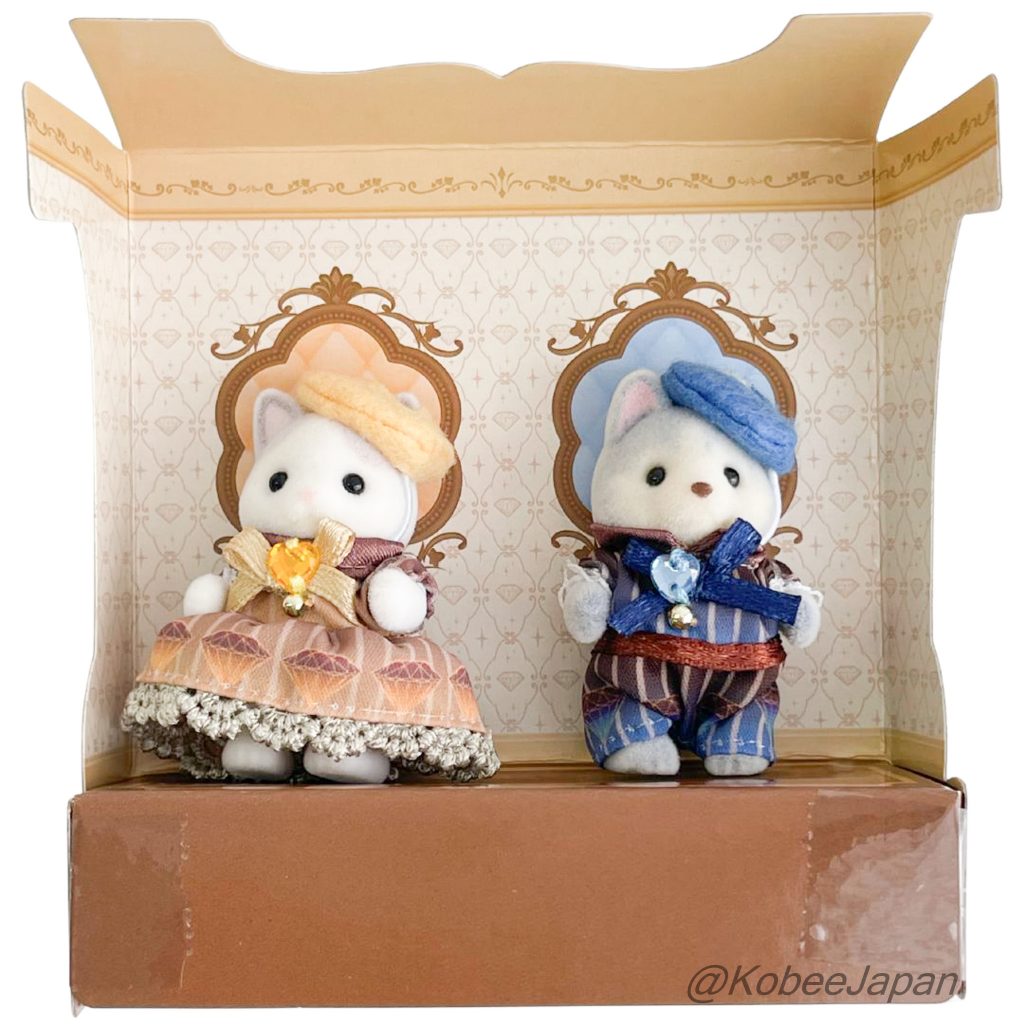 DelRey Collaboration Latte Chat Bébé & Husky Bébé 2025 Sylvanian Families Calico Critters