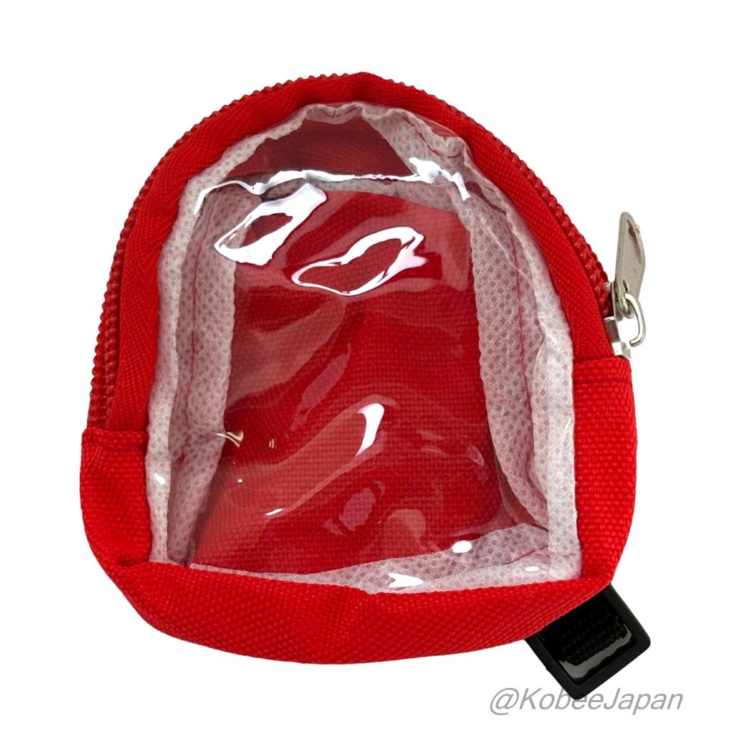 Capsule Toy Miniature Doll Backpack Red BUNBUN