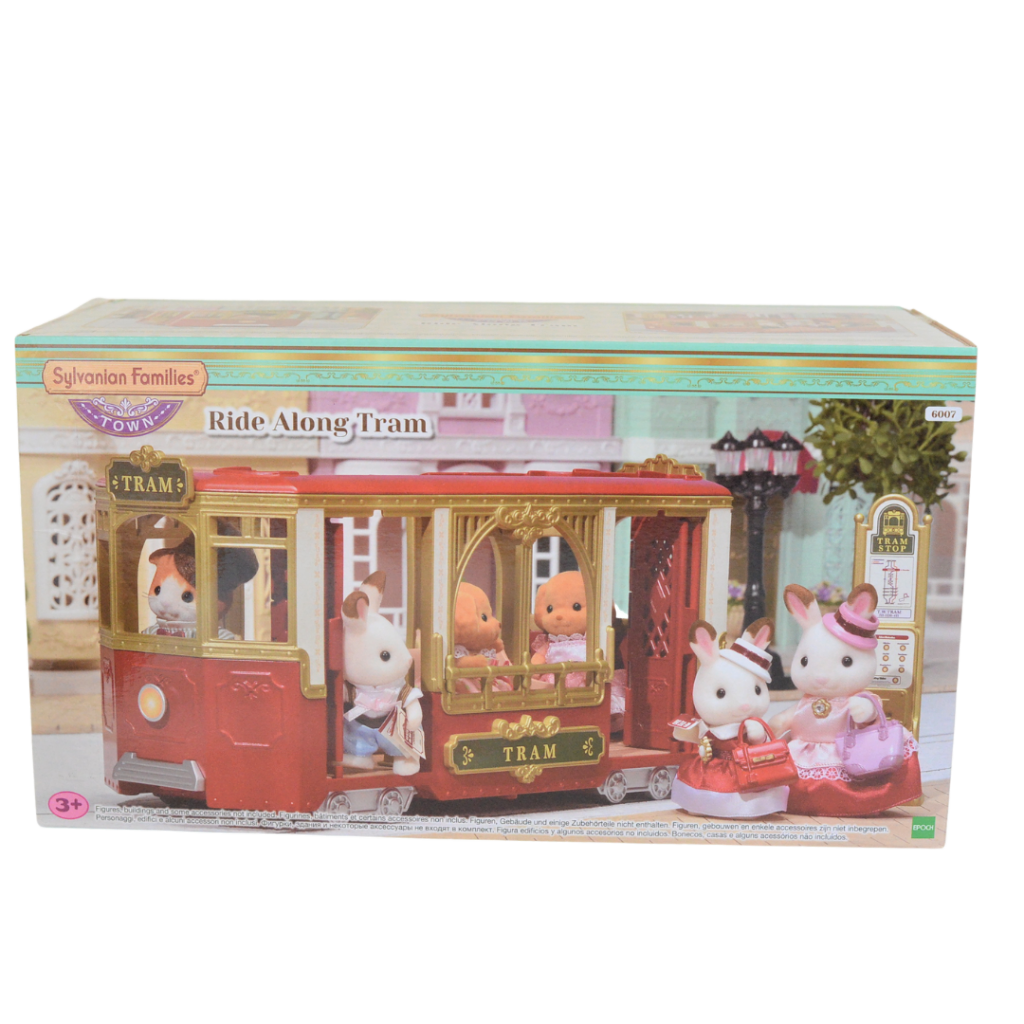 Town Series Ride Along Tram 6007 Sylvanian Families Calico Critters