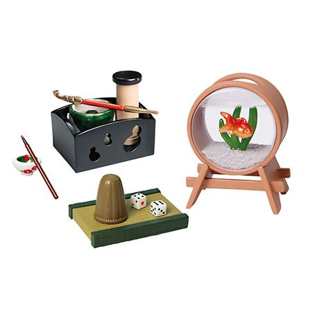 Oedo Japanism Ensemble Complet Pour Maison de Poupée Re-ment