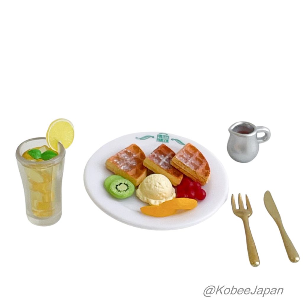 Petite Fruits Parlor 4 Waffle Re-ment