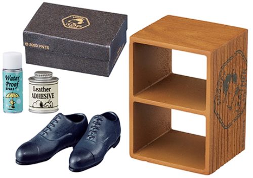 Peanuts Snoopy's Leather Atelier 8 Custom Made Shoes Re-ment