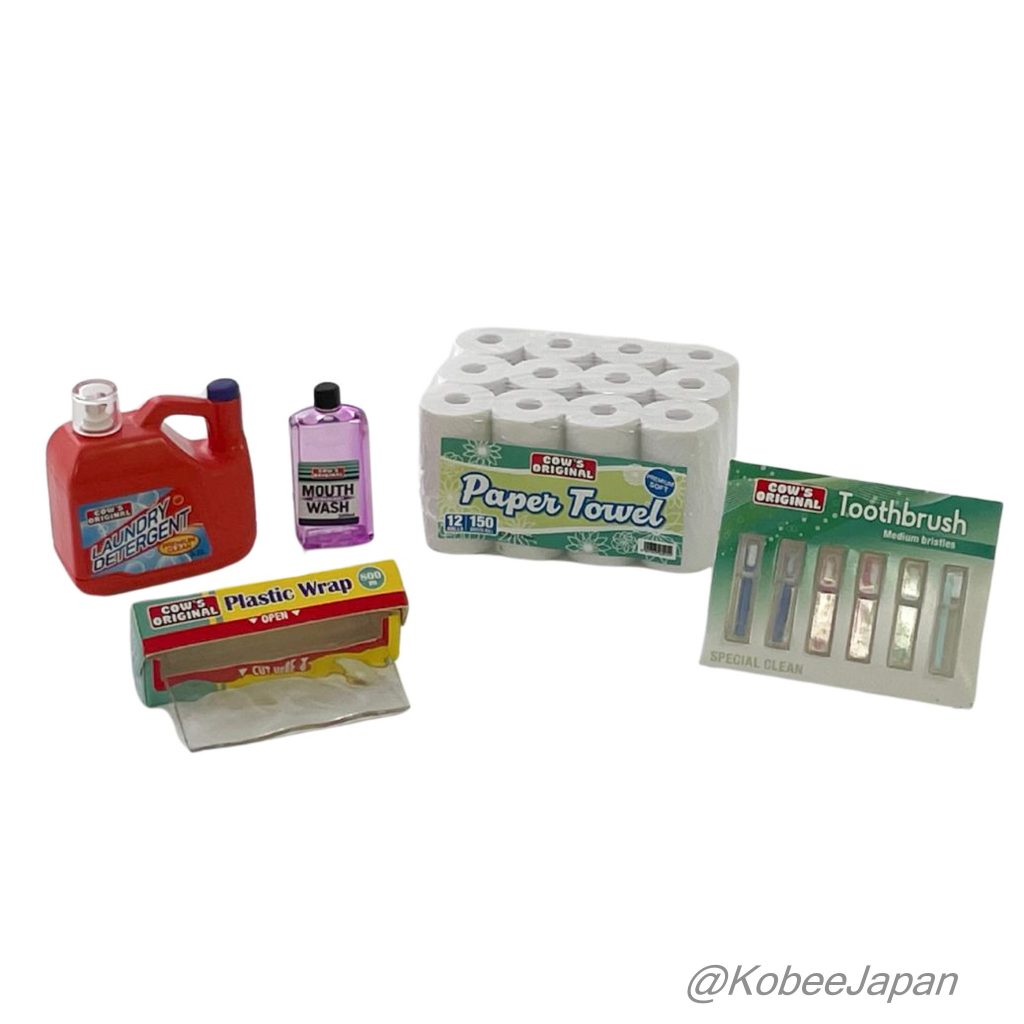 Cow's Mart 5 Daily Necessities Re-ment