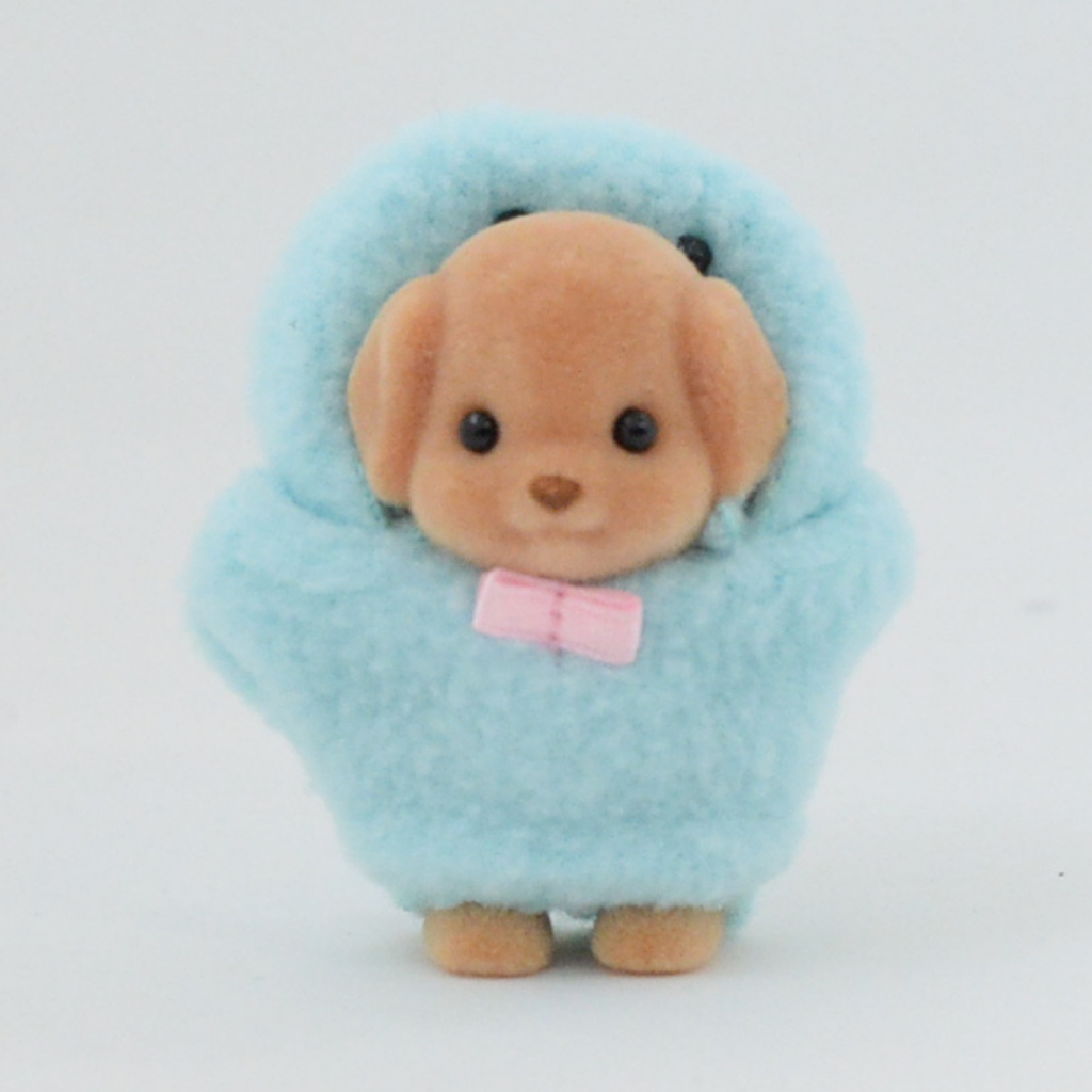 35th Anniversary Toy Poodle Baby In Blue Chick Costume 2020 14521 Sylvanian Families Calico Critters