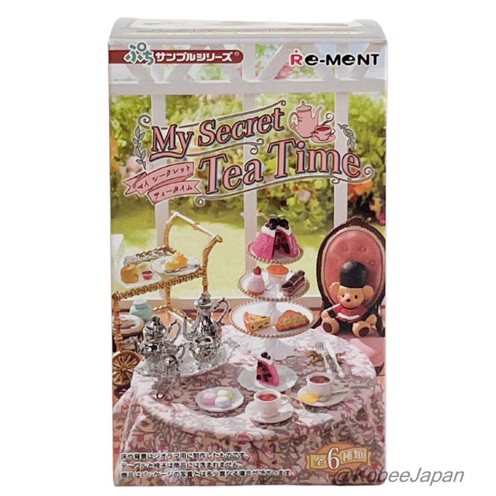 مجموعة خدمة الشاي المفضلة My Secret Tea Time 2 من Re-ment
