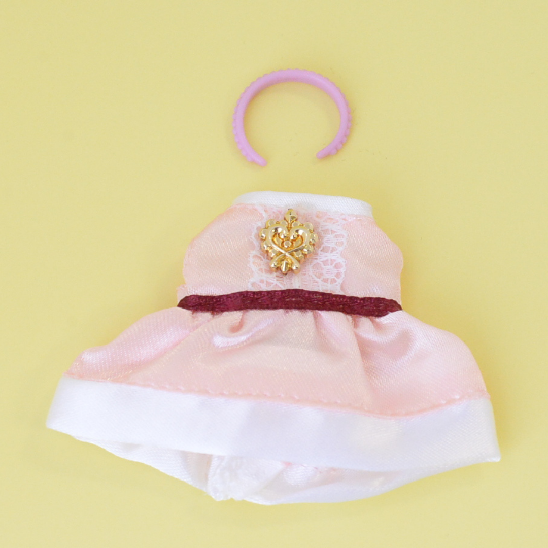 Light Pink Dress With Headband For Sister Sylvanian Families Calico Critters