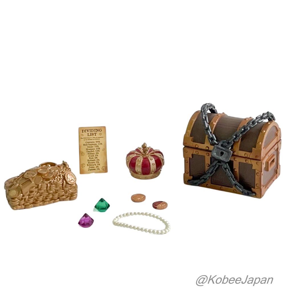 Captain and Pirates All 8 type set Re-ment