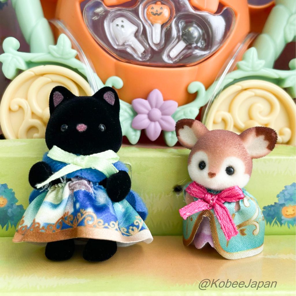 Halloween Fantôme & Ensemble Carrosse Citrouille 2025 SE-216 Familles Sylvanian Calico Critters