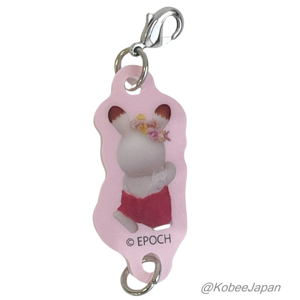 Key Chain Double-Sided Acrylic Charms Chocolate Rabbit Baby 40th Anniversary Exhibition 2025 Sylvanian Families Calico Critters