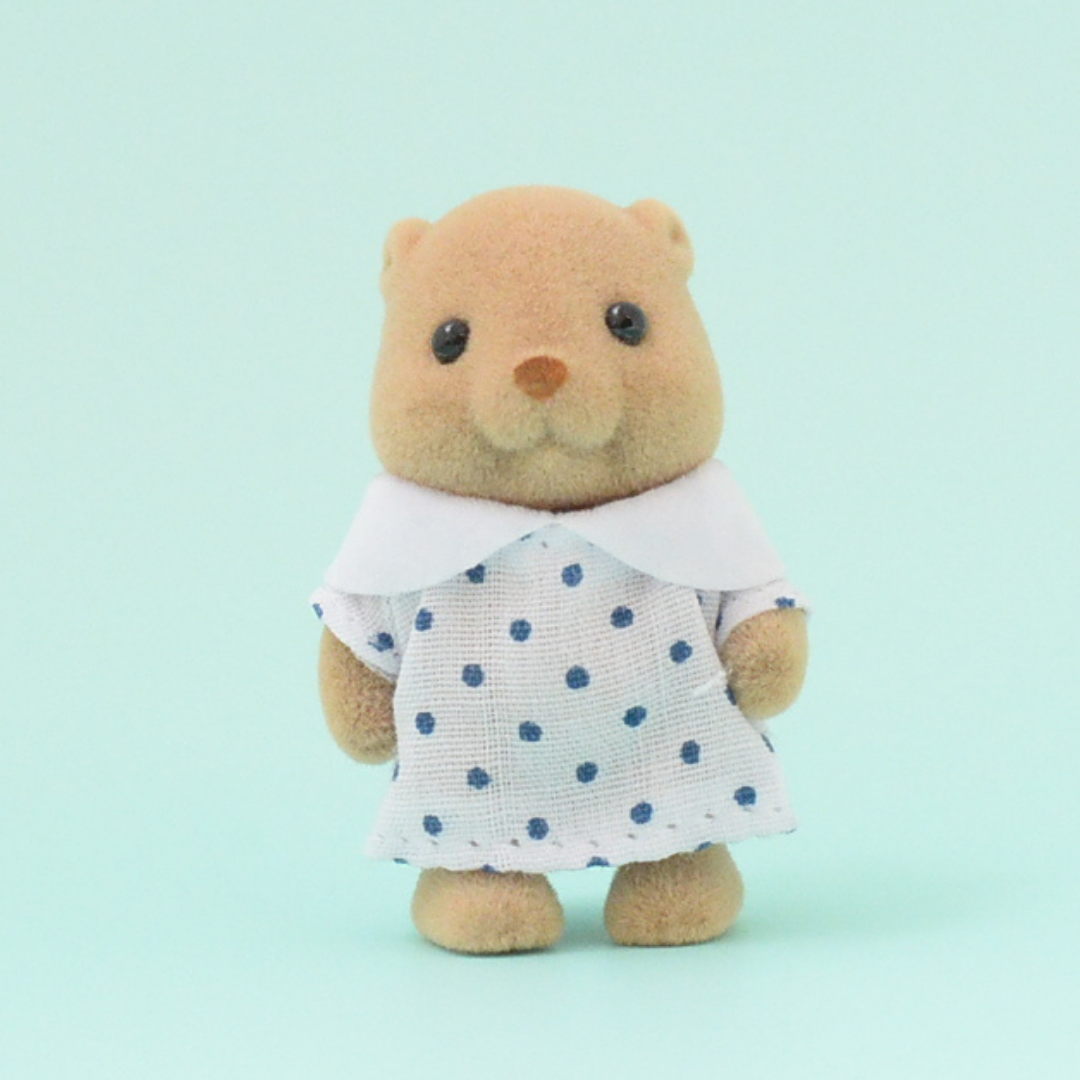 Sylvanian Park Ibaraido رضيع القندس 2020 Sylvanian Families Calico Critters