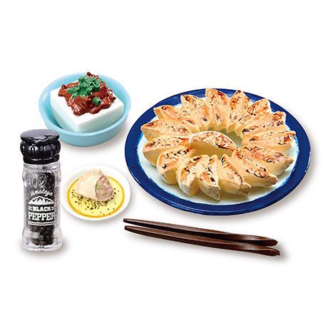 Japanese Food Meal Ohitori Rice No.7 Fried Dumpling 2021 Re-ment