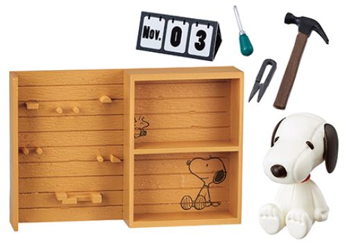 Peanuts Snoopy's Leather Atelier 7 Leather Doll Re-ment