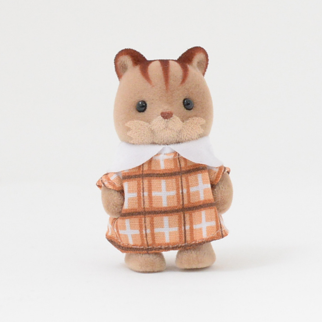Sylvanian Park Ibaraido Baby Squirrel 4 Brown 2020 Sylvanian Families Calico Critters