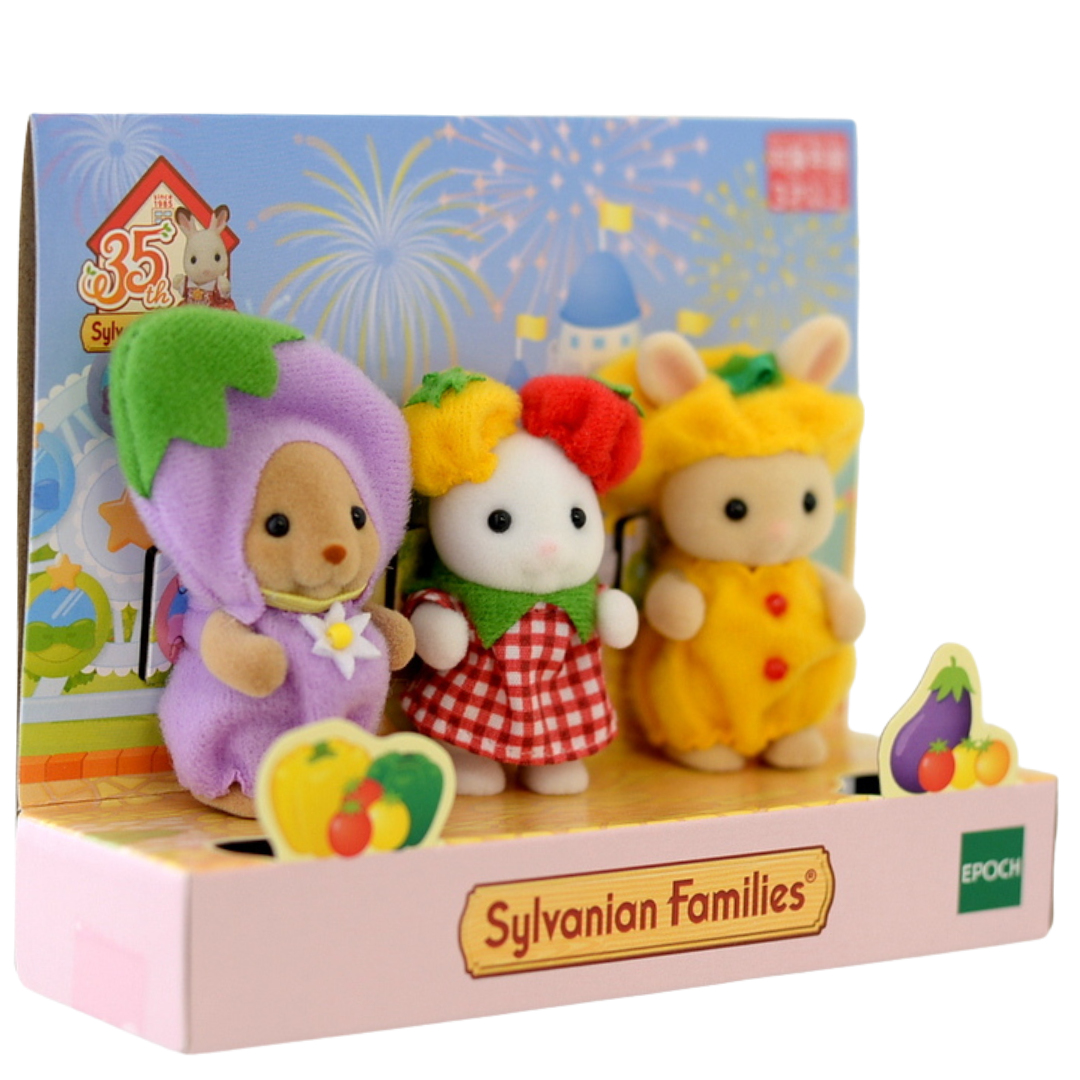 35th Anniversary Baby Vegetable Trio 2020 14511 Sylvanian Families Calico Critters