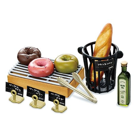 Boulangerie Petit Pour Maison de Poupée 4 Bagels Miniatures Re-ment
