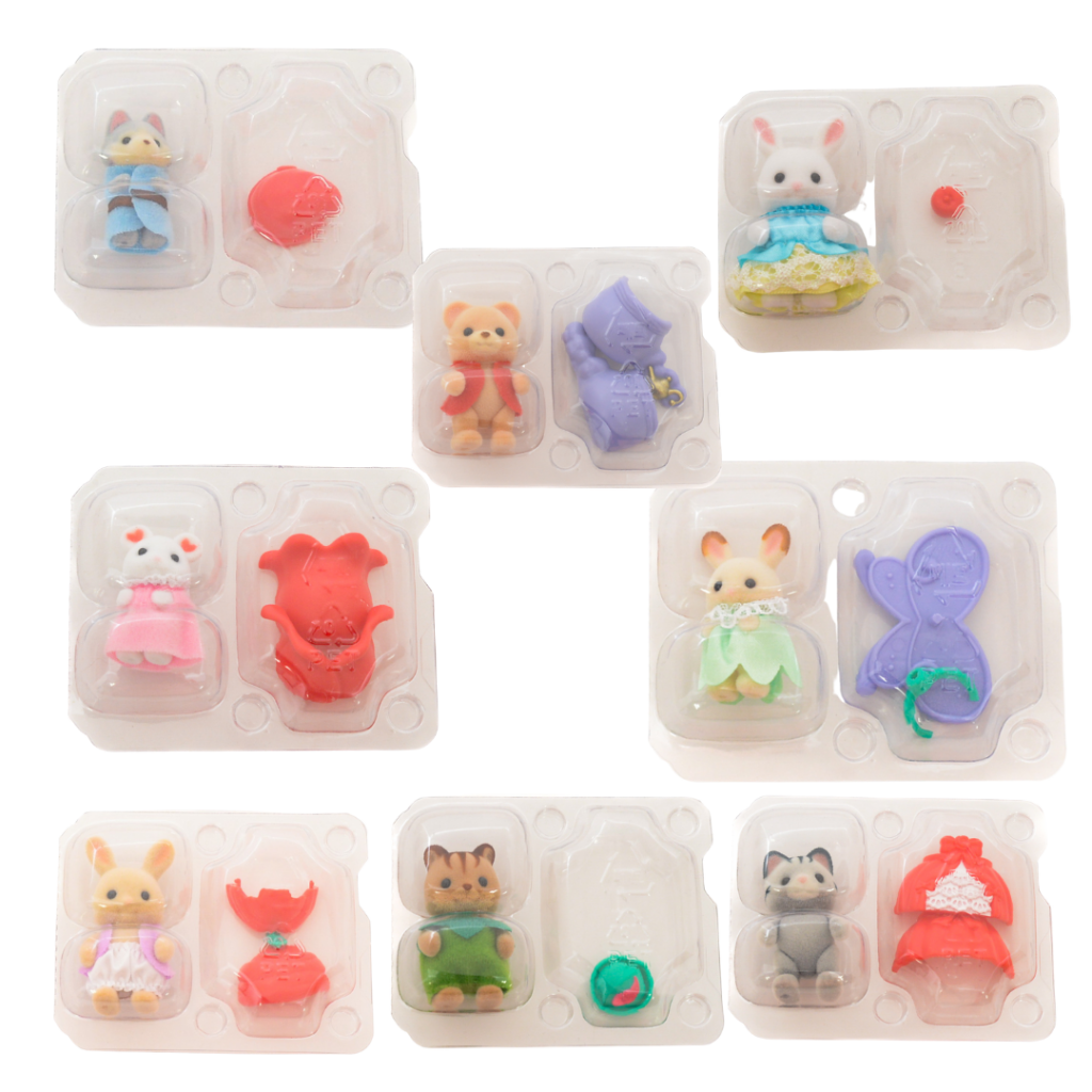 Baby Cuentos de Hadas Serie Juego Completo de 8 Figuras 2022 BB-07 Sylvanian Families Calico Critters