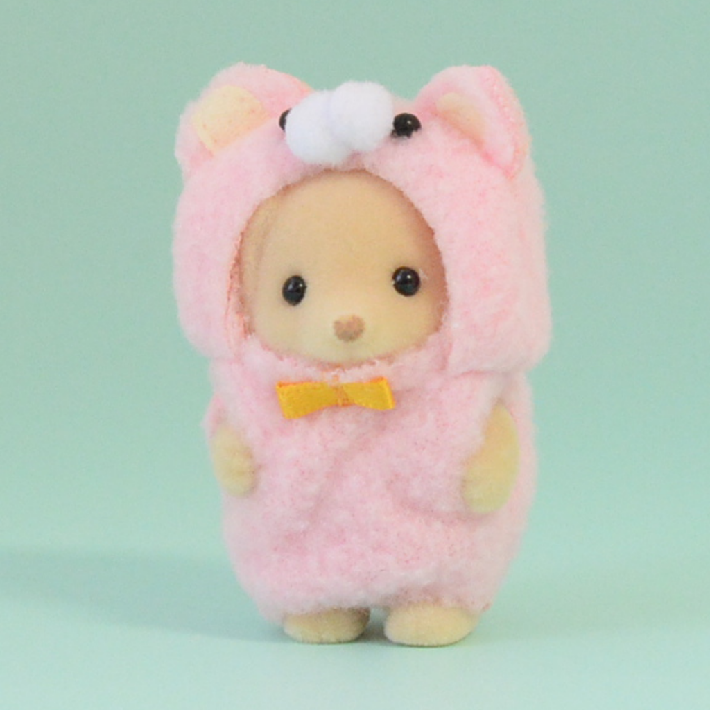 35e anniversaire Chiot Labrador en costume de chat rose 2020 14522 Sylvanian Families Calico Critters