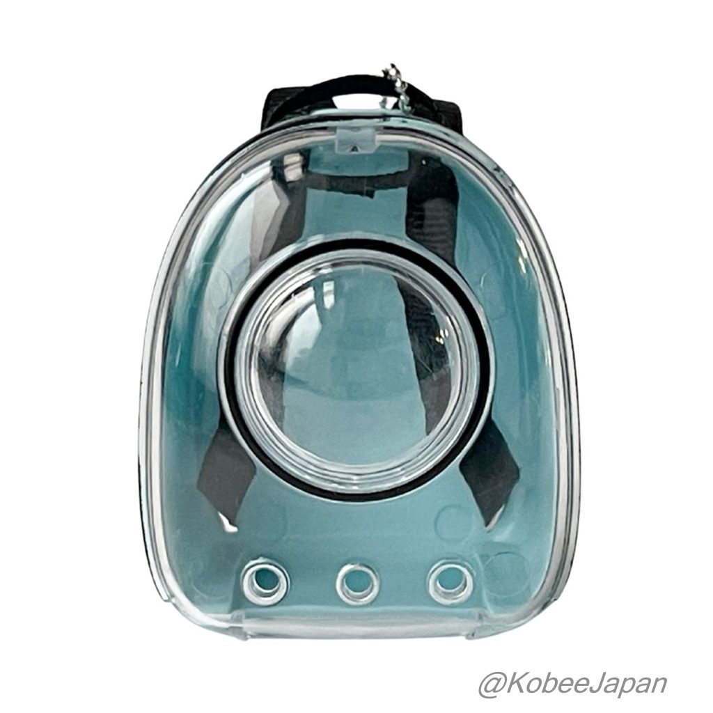 Mochila de animales de juguete en cápsula 3 azul