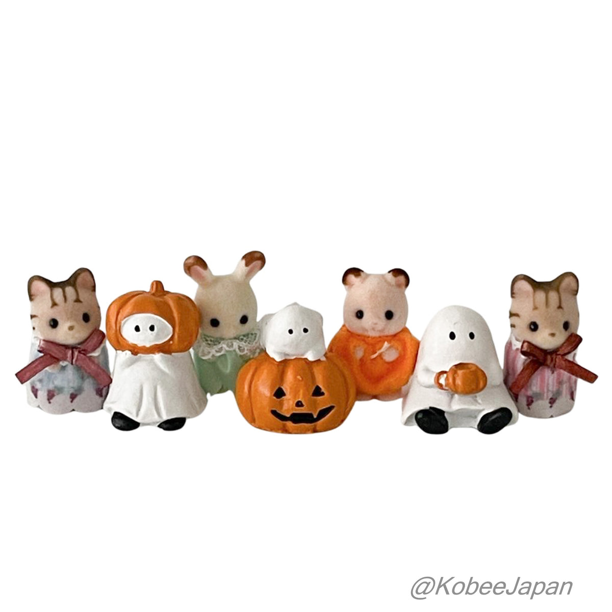 Resin Object - Ghost Riding a Pumpkin Natural Kitchen