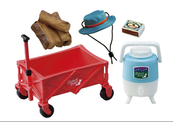 Let's Go Weekend Camp Let's Go Camp Re-ment