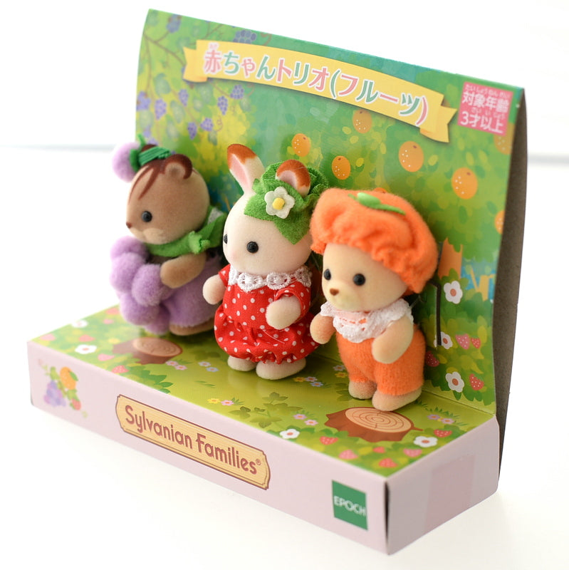 Baby Fruits Trio Sylvanian Families Calico Critters