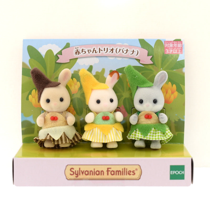 Trio Bébé Banane Fée 2019 Sylvanian Families Calico Critters