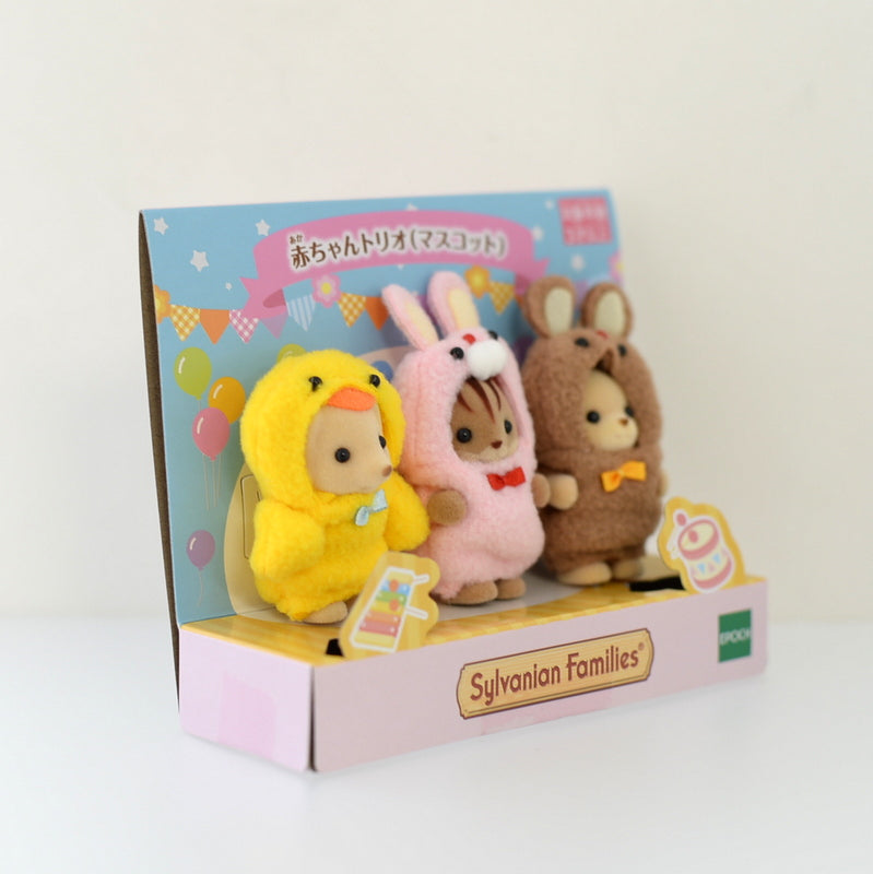 Baby Trio Costume Mascot 2019 Sylvanian Families Calico Critters