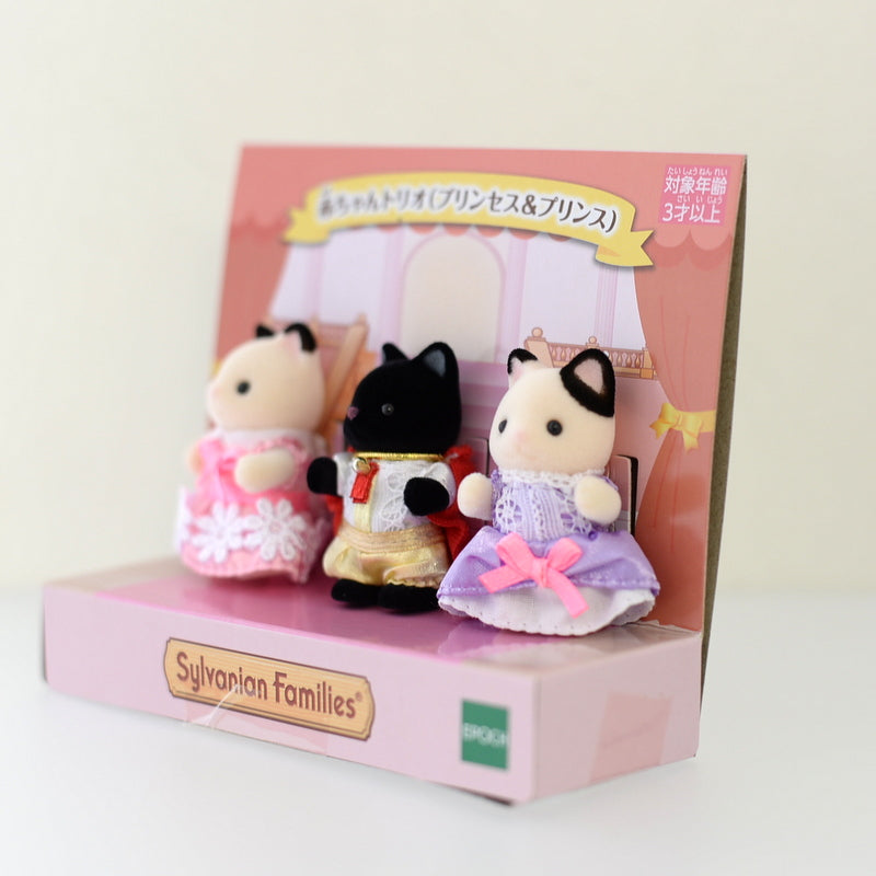 Trio de bébés Princesse et Prince 2019 Sylvanian Families Calico Critters