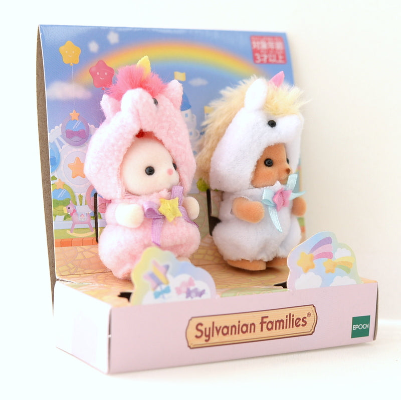 Set De Pareja De Bebés Unicornios Coloridos 2021 Sylvanian Families Calico Critters