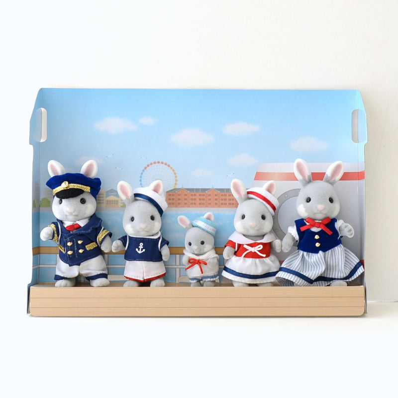 Famille de lapins Sea Breeze Yokohama 2008 Sylvanian Families Calico Critters