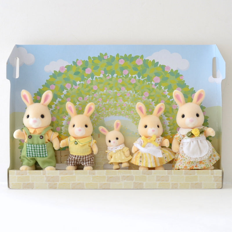 Famille de lapins du jardin de fleurs Hanazono Fukuoka 2009 Sylvanian Families Calico Critters