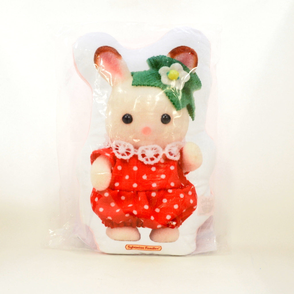 Die-Cut Cushion Chocolate Rabbit Baby Fruit Baby Series 2022 Sylvanian Families Calico Critters