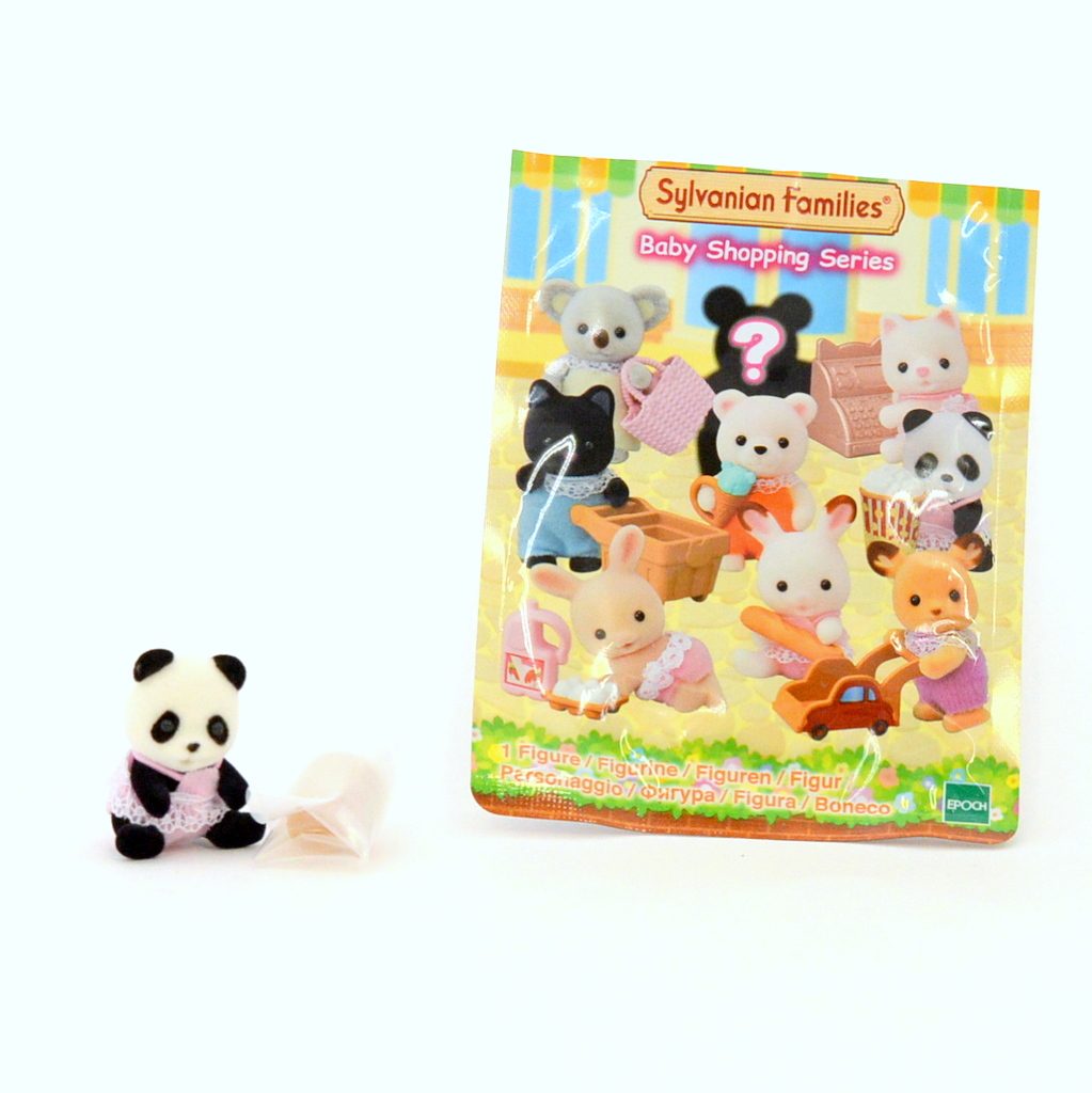 Fluffy Dream Collection Baby Shopping Series Panda Sylvanian Families Calico Critters