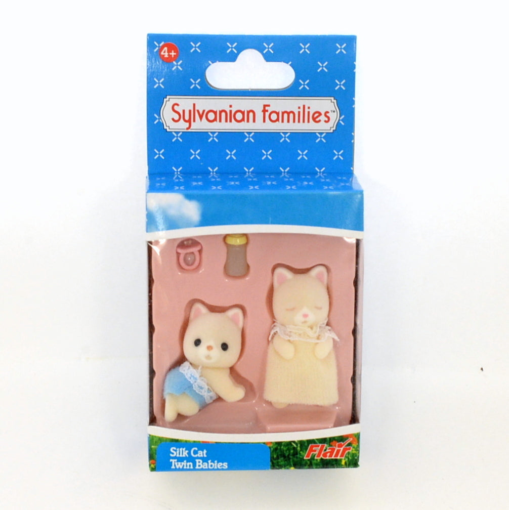 Silk Cat Twin Babies 4176 Sylvanian Families Calico Critters