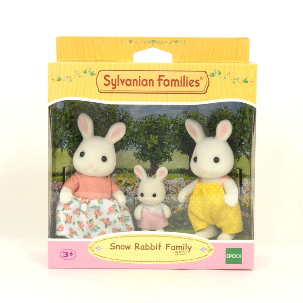 Snow Rabbit Family 5501 Sylvanian Families Calico Critters