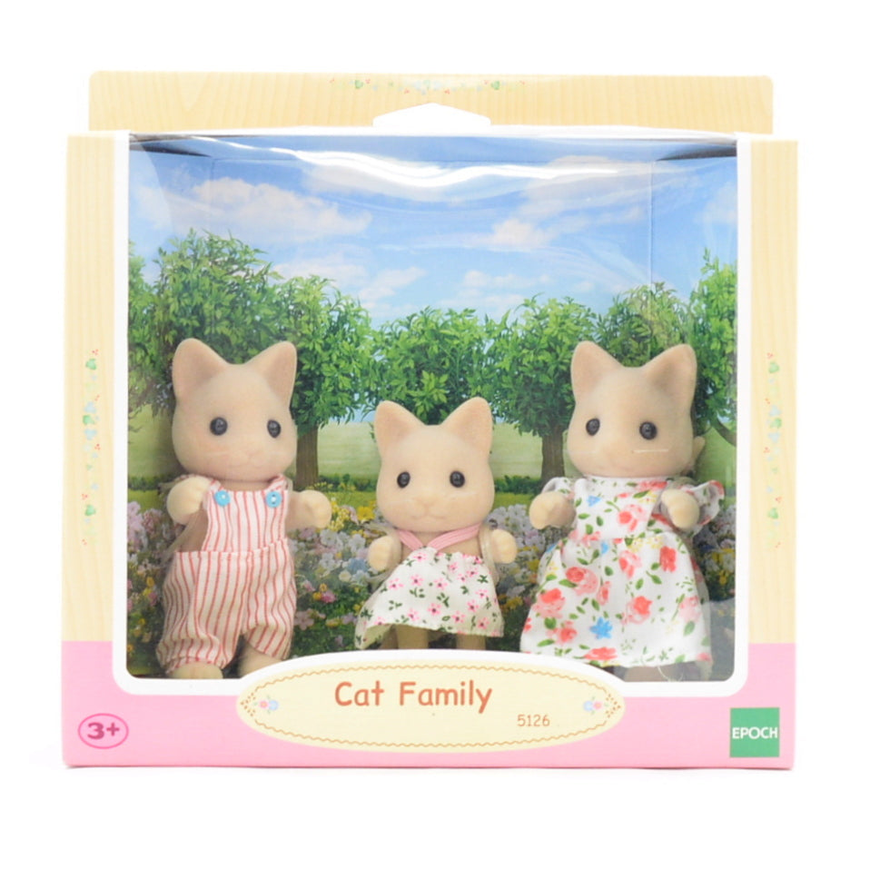 Cat Family 5126 Sylvanian Families Calico Critters