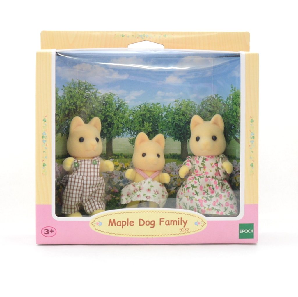 Maple Dog Family 5132 Sylvanian Families Calico Critters
