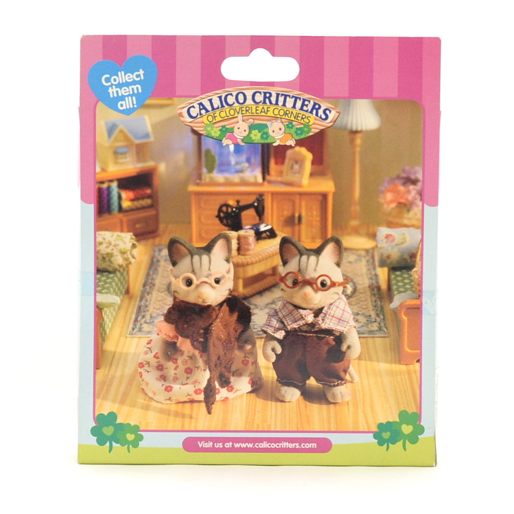 Fisher Cat Grandparents Sylvanian Families Calico Critters