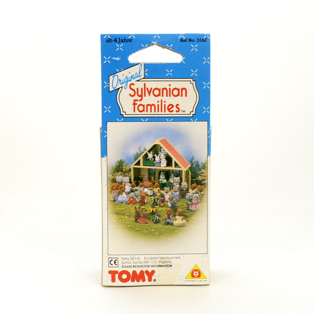 Vintage Bath Accessories Set Tomy 3142 1987 Sylvanian Families Calico Critters