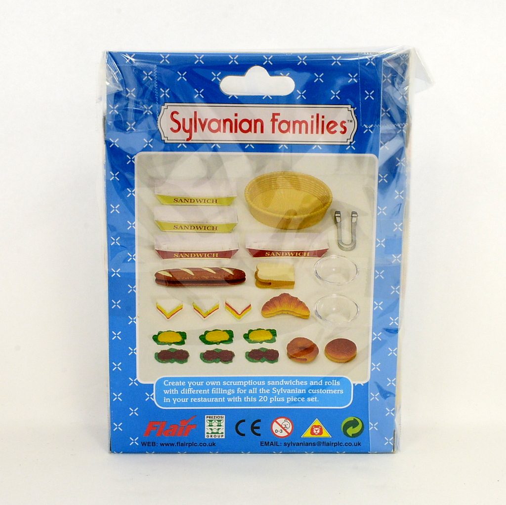 Scrumptious Sandwiches Set Flair 4718 2009 Sylvanian Families Calico Critters