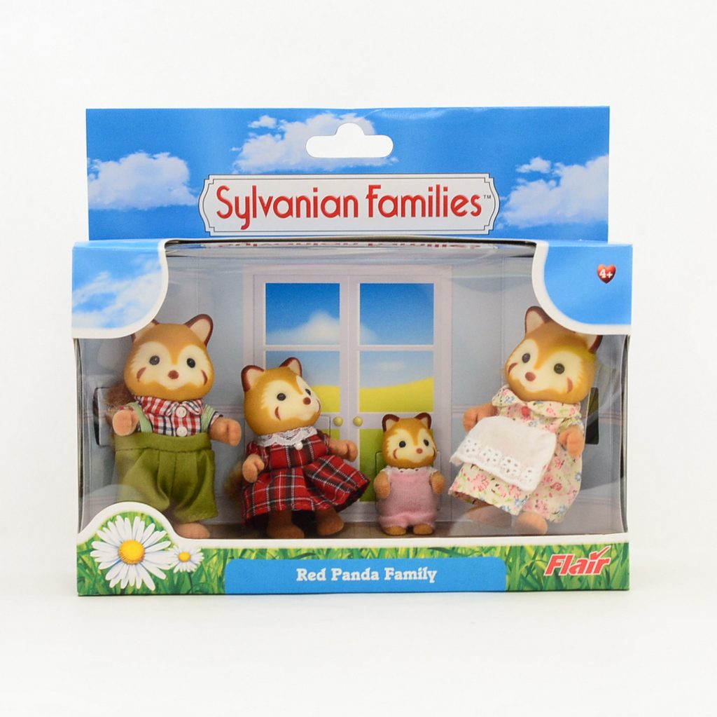 Red Panda Family Flair 4288 Sylvanian Families Calico Critters - Main Image