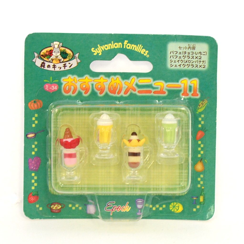 Forest Kitchen Menu 11 MI-21 Sylvanian Families Calico Critters