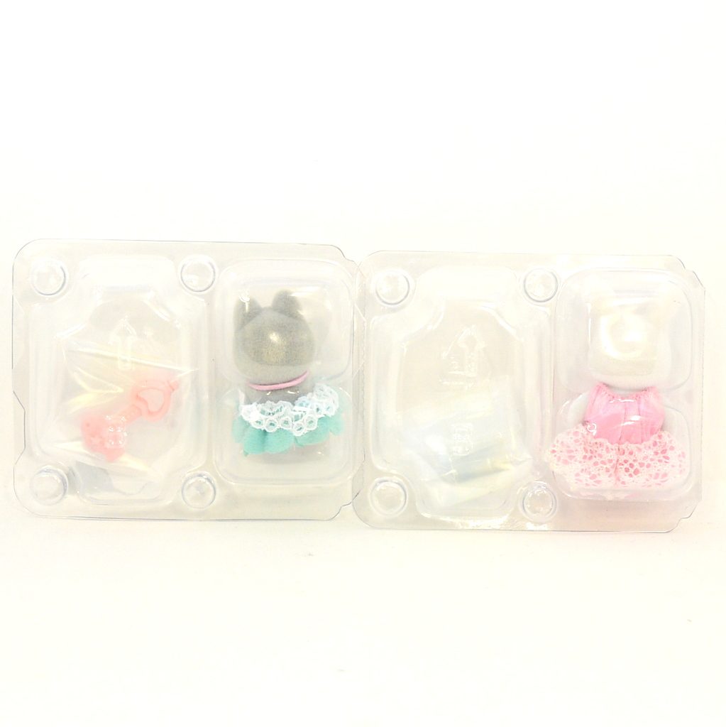 SÉRIE BÉBÉS AMIS DE LA MER LAPIN BLANC ET BÉBÉ HUSKY Calico Sylvanian Families